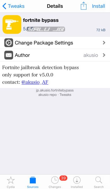 Fortnite Jailbreak Detection Bypass Tweak for iPhone/iPad ... - 350 x 603 jpeg 24kB