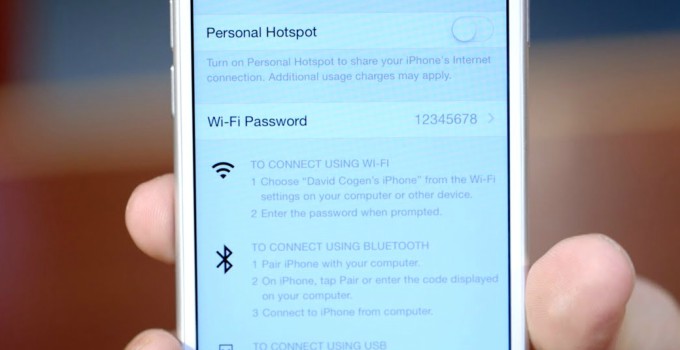 Hack Your iPhone To Allow Personal Tethering, No Jailbreak Required