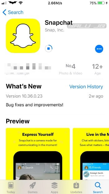 snapchat log in two devices